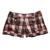 Tin Haul Womens Buckeye Check Red/Grey 100% Cotton Casual Shorts