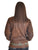 Cowgirl Tuff Womens Midweight Logo Brown Poly/Spandex Softshell Jacket
