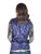 Cowgirl Tuff Womens Midweight Logo Purple 100% Polyester Softshell Vest