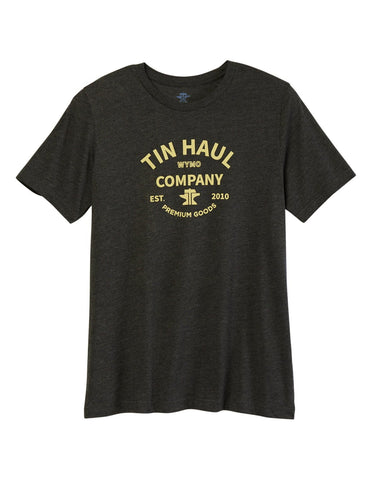 Tin Haul Unisex WYMO Premium Goods Grey Cotton Blend S/S T-Shirt