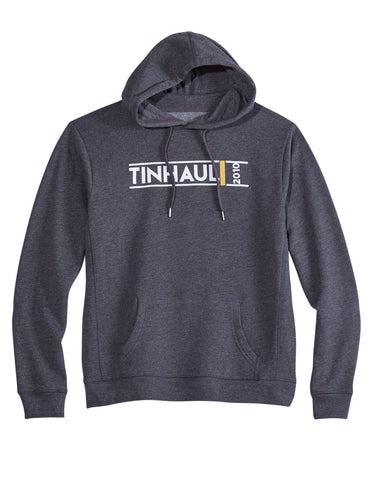 Tin Haul Mens Color Bar Black Poly/Cotton Hoodie