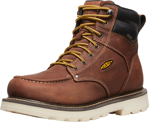 Keen Utility Mens Cincinnati 6in WP Soft Toe Tuscan Red Leather Work Boots 10 EE