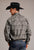 Stetson Mens Vintage Damask Grey 100% Cotton L/S Shirt