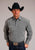 Stetson Mens Ornate Geo Black 100% Cotton L/S Shirt