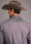 Stetson Mens Brown 100% Cotton Cheveron Grid L/S Shirt
