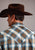 Stetson Mens Sierra Plaid Brown 100% Cotton L/S Shirt