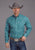 Stetson Mens Aquamarine Paisley Blue 100% Cotton 1 Pkt L/S Shirt