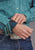 Stetson Mens Aquamarine Paisley Blue 100% Cotton 1 Pkt L/S Shirt