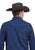 Stetson Mens 2473 Heather Flannel Navy 100% Cotton 1 Pkt L/S Shirt