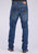 Stetson Mens 1211 Straight Stretch Blue Cotton Blend Jeans