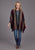 Stetson Womens Ombre Wrap Wine 100% Acrylic Poncho