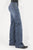 Stetson Womens 214 Trouser Bottom Corner Blue Cotton Blend Jeans