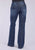 Stetson Womens 214 Trouser Fit Slash Pkts Blue Cotton Blend Jeans