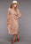 Stetson Womens 2100 Sunset Floral Pink 100% Rayon L/S Dress