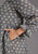 Stetson Womens 2440 Horse Pennies Grey 100% Rayon L/S Dress