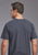 Stetson Mens Trademark USA Grey 100% Cotton S/S T-Shirt