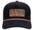 Stetson Unisex Corduroy Established 1865 Black Cotton Blend Trucker Cap