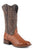 Stetson Mens Ozzy Medium Brown/Cognac Ostrich Foot 13in Cowboy Boots