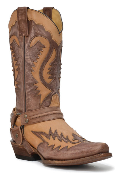 Stetson Carlisle (Brown) - Men's Cowboy Boot main image 1