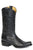 Stetson Mens Garrett Black Leather Cowboy Boots