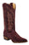 Stetson Womens Casey Wine Suede 13in Cowboy Boots