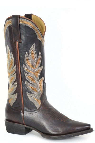 Stetson Dani (Brown) - Women's Leather Cowgirl Boot main image 1