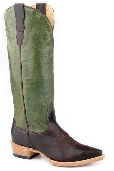 Stetson & THE GREAT. Floral Cowboy Boot