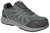 Hoss Boots Mens Express Composite toe Grey Faux Leather Work Shoes
