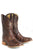 Tin Haul Mens Sharp As Ever Brown Leather Countryside Cowboy Boots