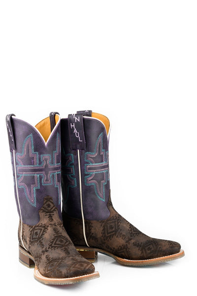 Pink Rose Tribal Aztec Women's Boots
