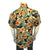 Rockmount Mens Hawaiian Print Western Orange 100% Rayon S/S Shirt