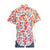 Rockmount Mens Hawaiian Print Red 100% Cotton S/S Shirt