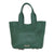 American West Womens Gypsy Patch Light Turquoise Leather Tote Bag