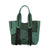American West Womens Gypsy Patch Light Turquoise Leather Tote Bag