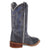 Laredo Womens Chic Blue Leather Cowboy Boots