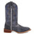 Laredo Womens Chic Blue Leather Cowboy Boots