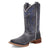 Laredo Womens Chic Blue Leather Cowboy Boots