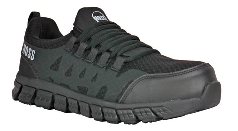 Hoss Boots Womens Sparks SD Composite toe Black Mesh Work Shoes