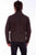 Scully Mens Classic Flap Pocket Brown Leather Leather Jacket