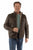 Scully Mens Classic Bomber Brown Leather Leather Jacket