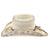 Rockmount Mens Cattleman Brands Western Natural Palm Cowboy Hat