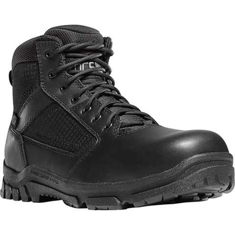 Danner Lookout Side-Zip 5.5in NMT Mens Black Leather Work Boots 23821