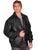 Scully Leather Mens Black Lamb Bomber Zip Front Jacket