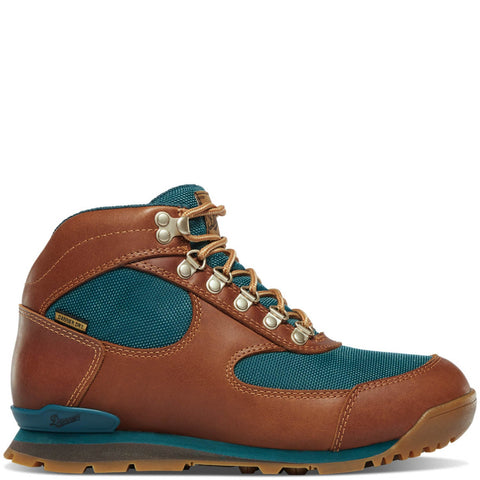 Danner Womens Jag II Brown/Deep Teal Suede Work Boots 9 M