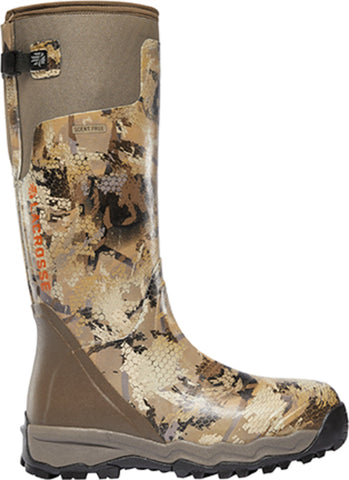 Lacrosse AlphaBurly Pro Mens Optifade Marsh Rubber 18in Hunting Boots