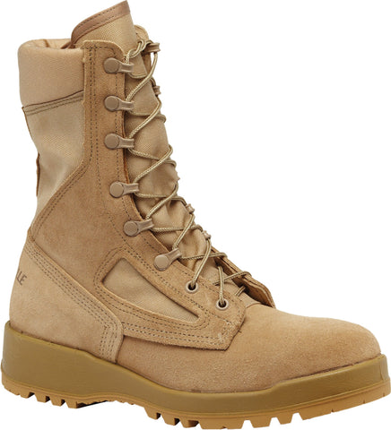 Belleville Female Hot Weather Combat Boots F390DES Tan Leather 9W
