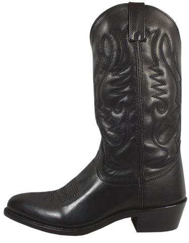Smoky Mountain Boots Mens Denver Black Leather Basic Western 9 D