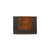 American West Womens Cow Town Small Brindle Hair-On Leather Trifold Wallet