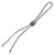 Rockmount Mens Professional Bullrider Tri-Color Metal Bolo Tie