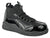 Hoss Boots Mens Full Court Composite toe Black Leather Work Shoes